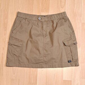 Supplies Khaki Cargo Mini Skirt